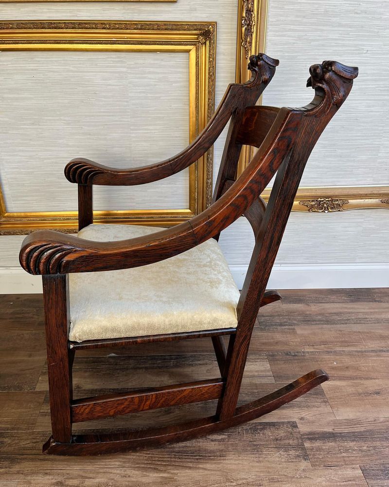 Antique Wooden Rocking Chair