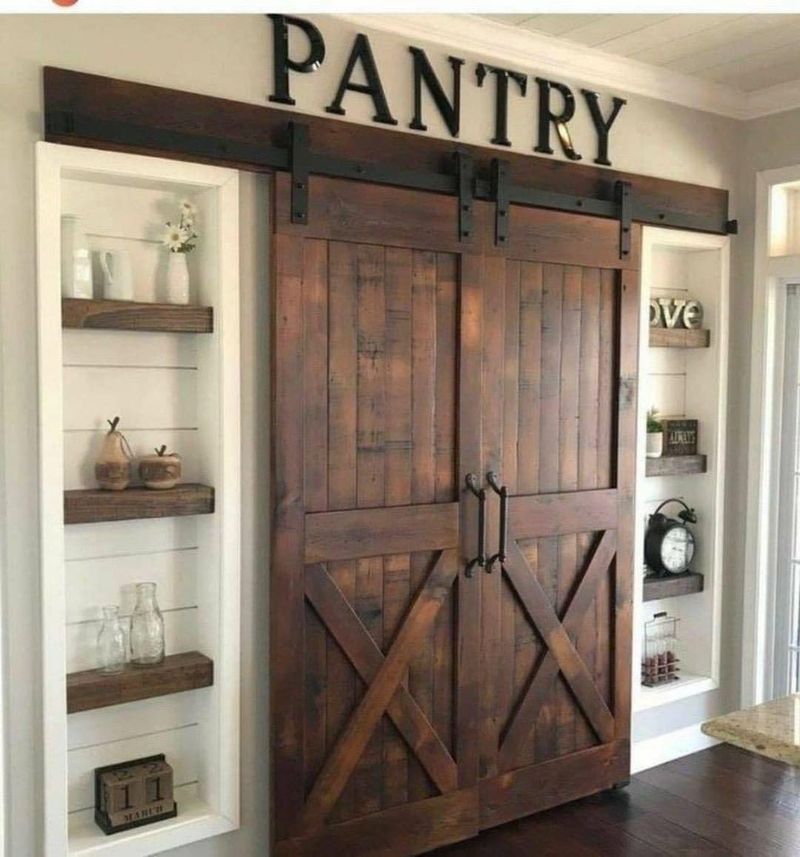 Barn Door Pantry