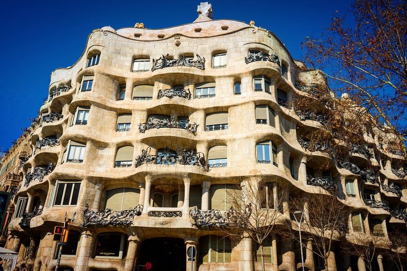 Casa Milà by Antoni Gaudí