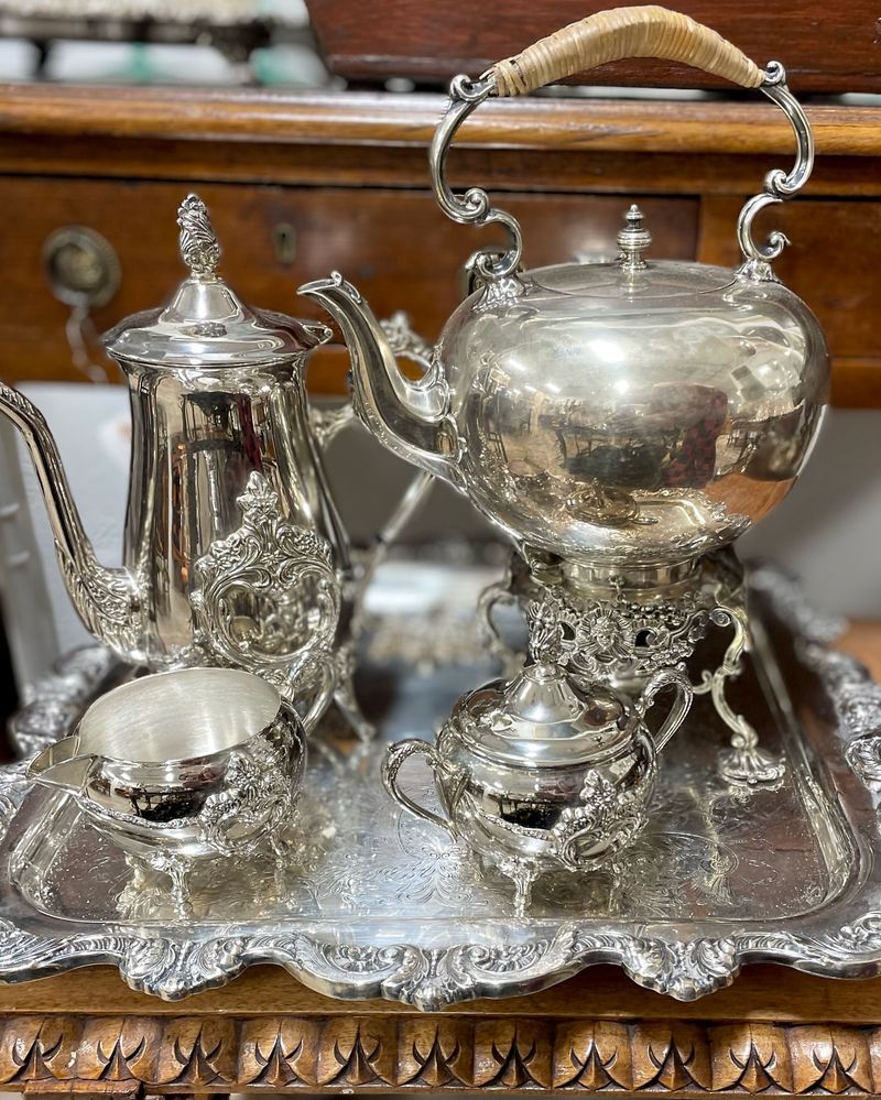 Classic Silver Tea Set