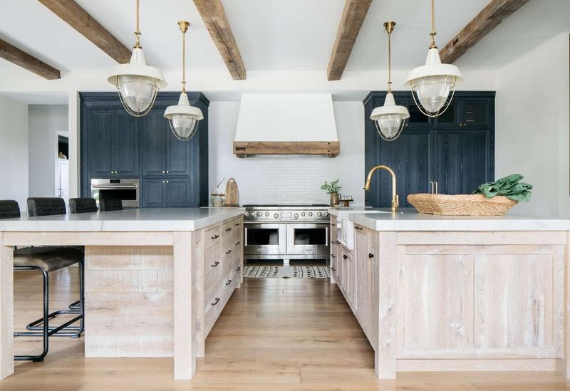 Dual Kitchen Islands