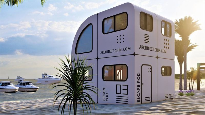 Futuristic Pod Home