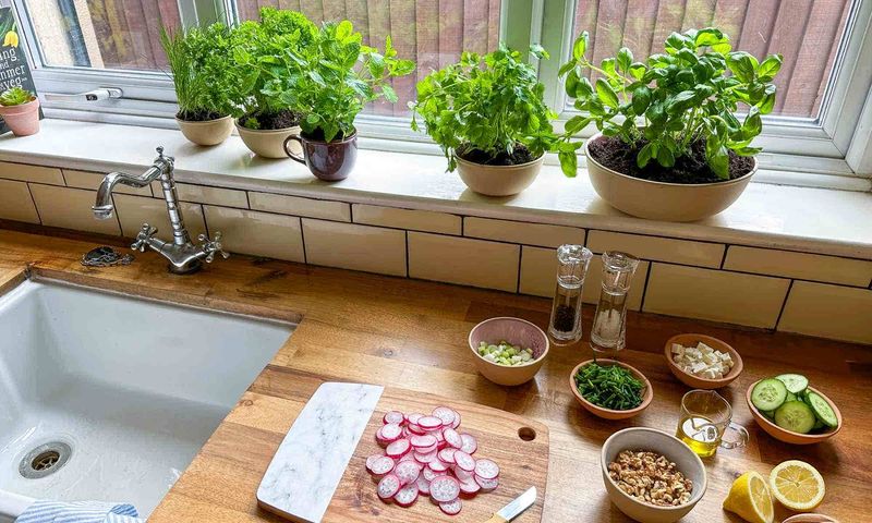 Herb Garden Windowsill