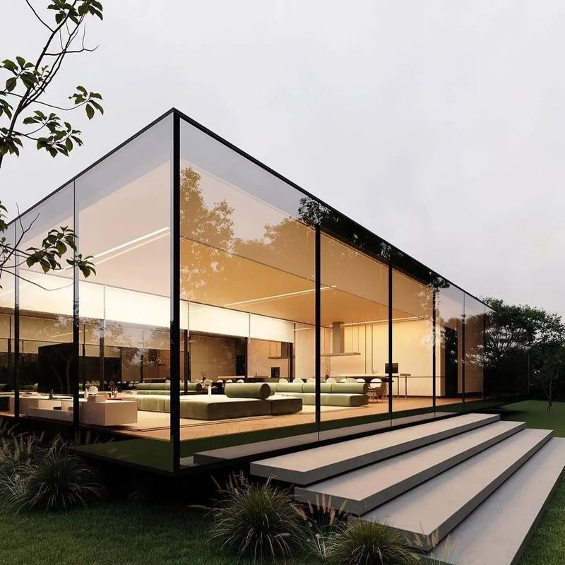 Modern Glass Cube