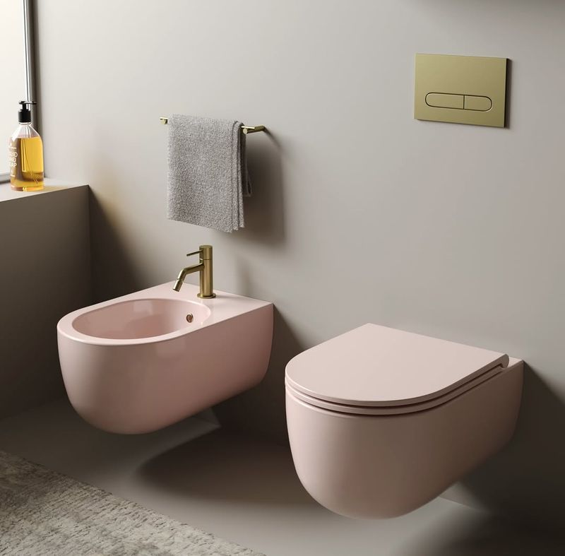 Pastel Bathroom Fixtures