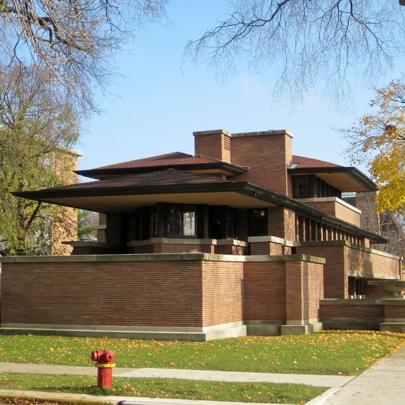 Robie House by Frank Lloyd Wright