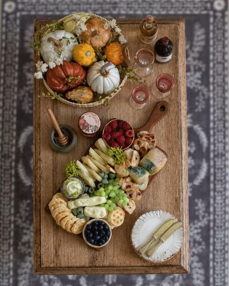 Rustic Cheese Board