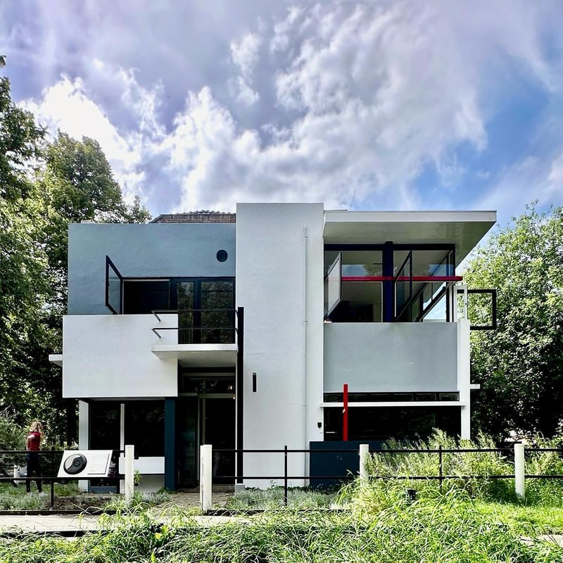 The Rietveld Schröder House by Gerrit Rietveld