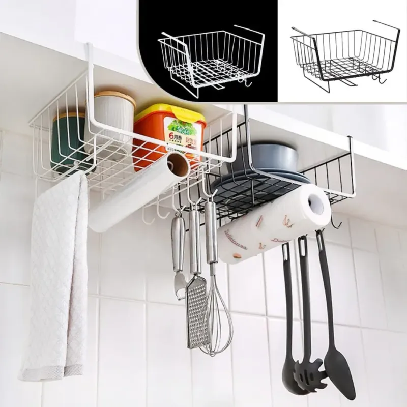 Use Under-Cabinet Storage