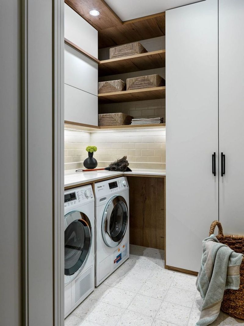 Laundry Room Corners