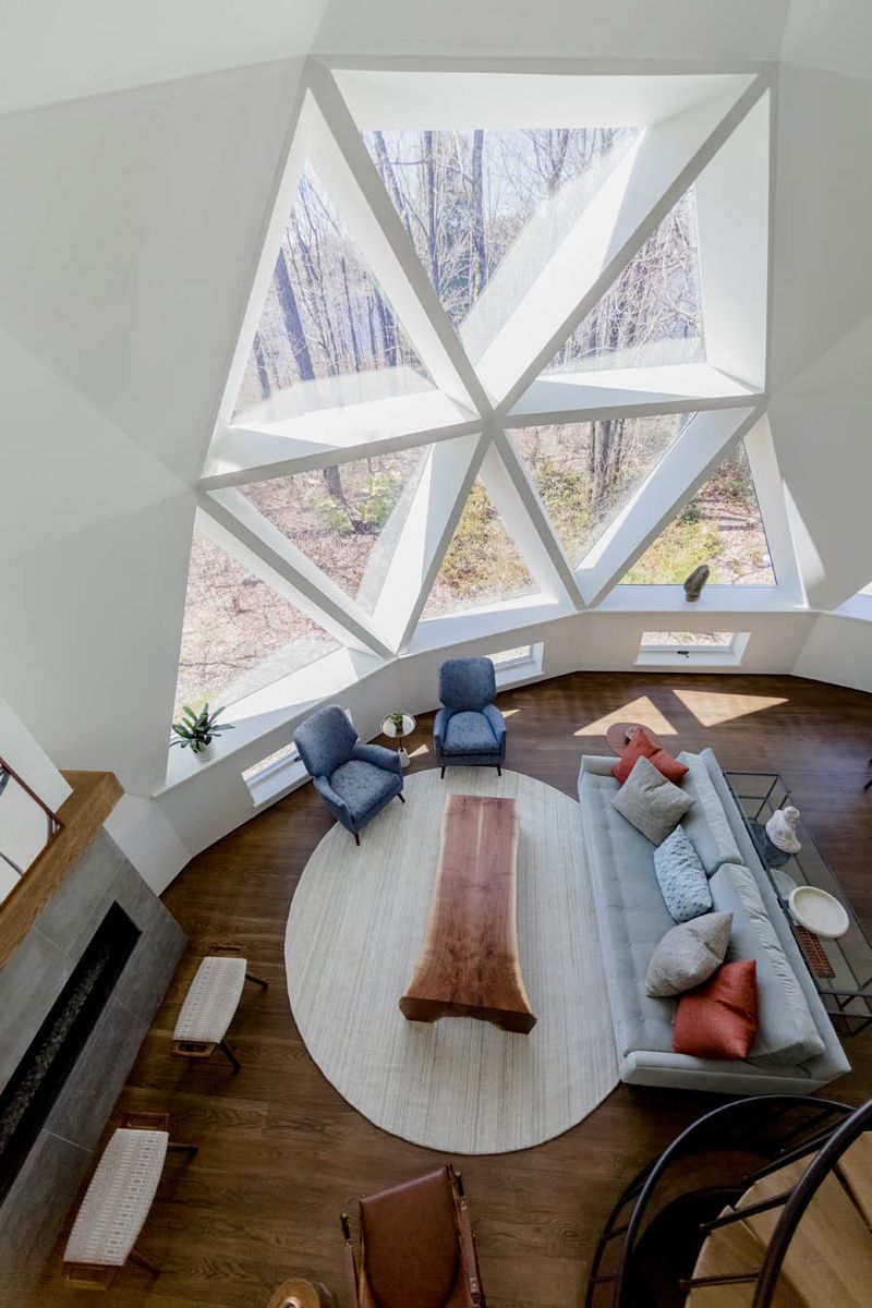 Retro Futuristic Dome Home