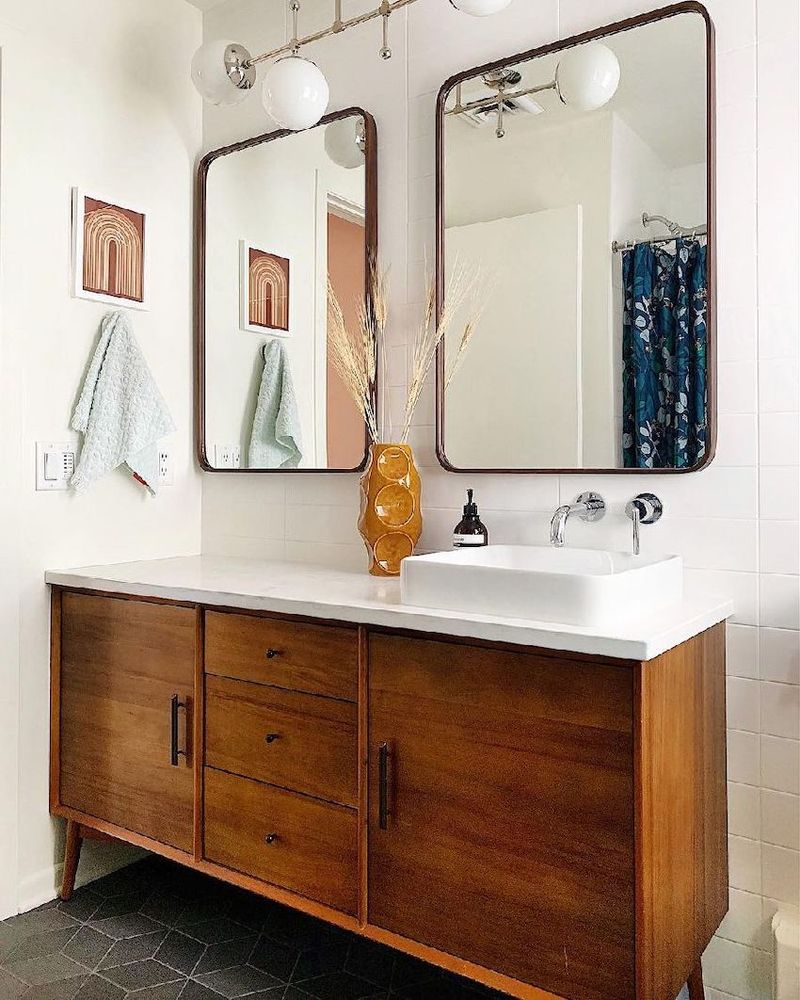 Mid-Century Modern Vanities