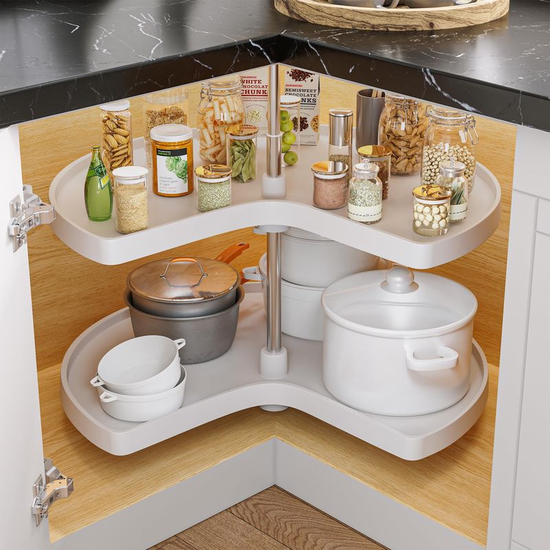 Lazy Susan Cabinet Organizer