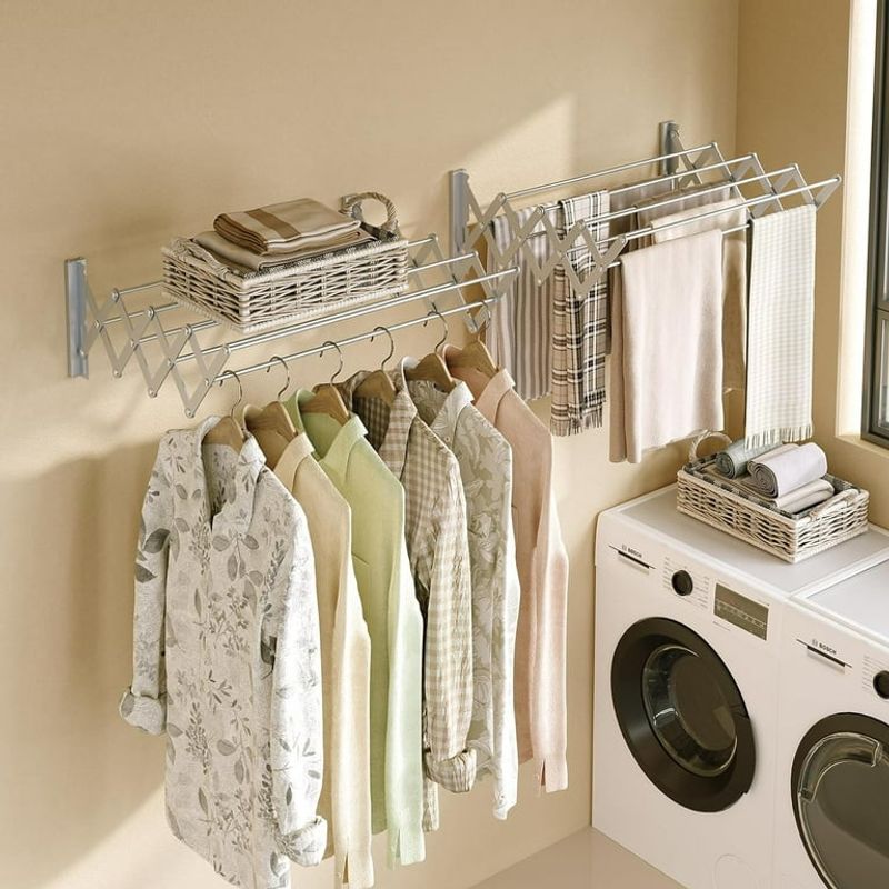 Wall-Mounted Drying Racks