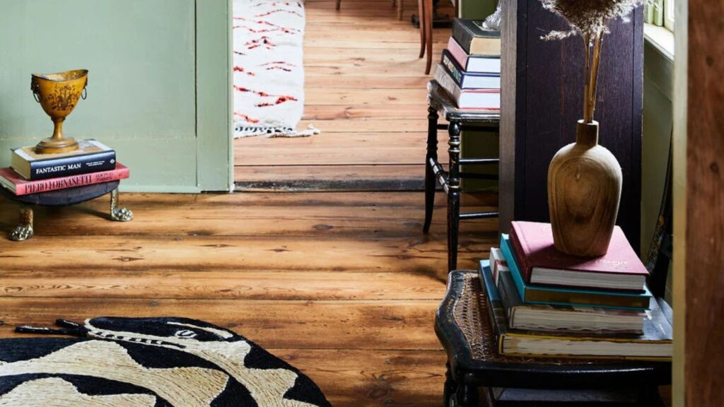 crooked hallway