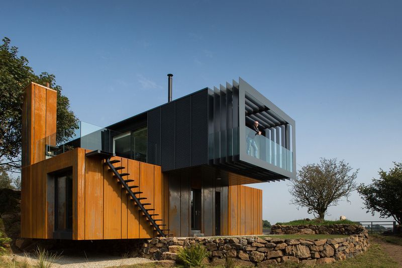 Ireland's Emerald Container Castle