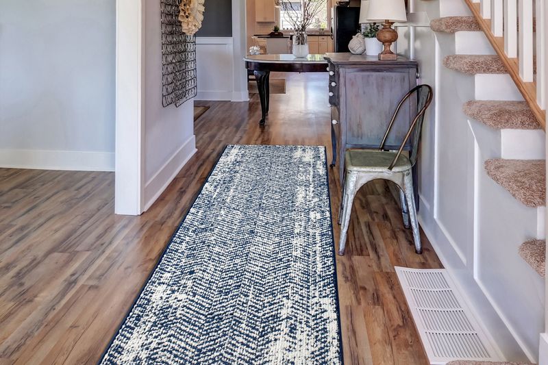 Vintage Runner + Modern Art Combo