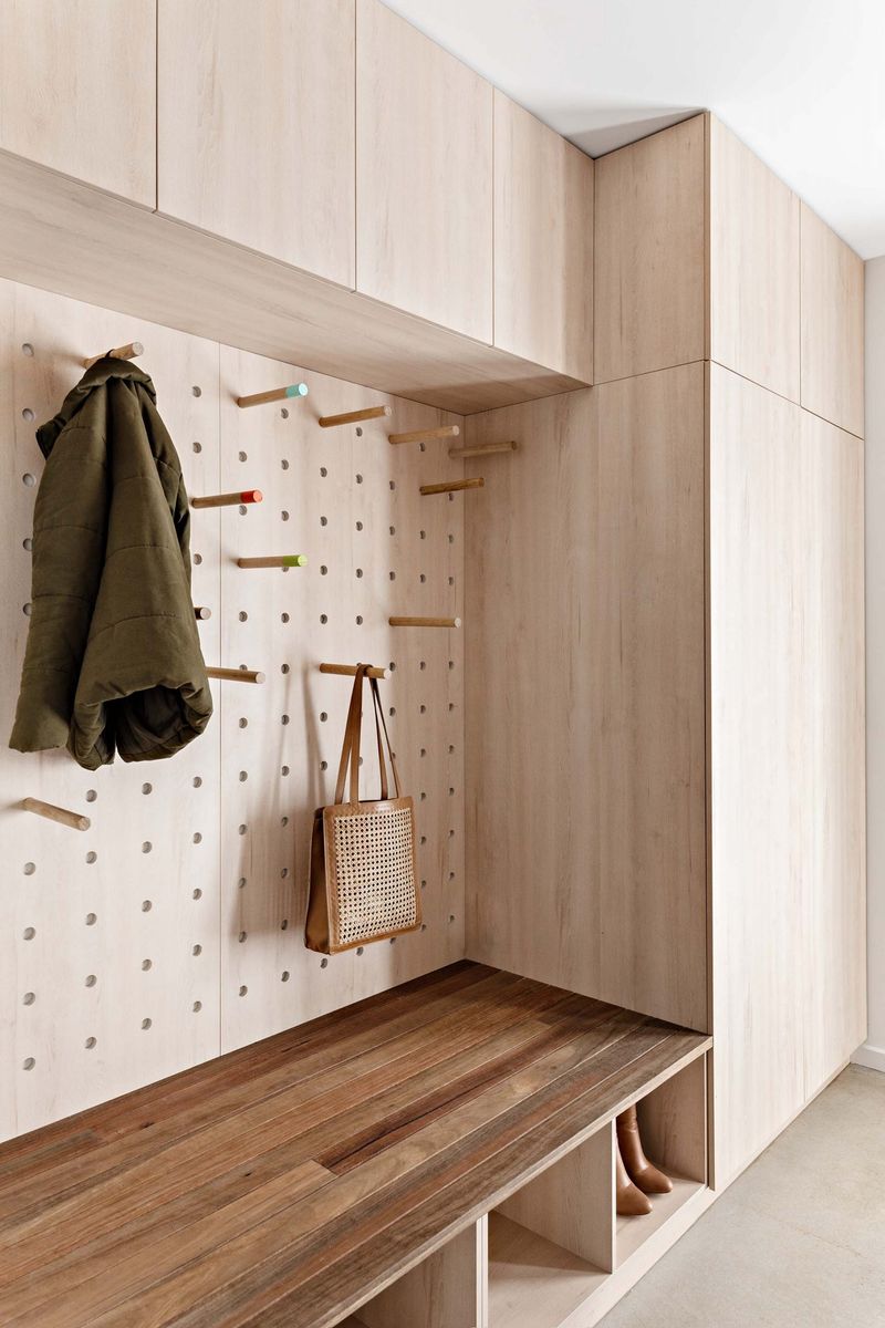 Pegboard Interior Cabinet Doors