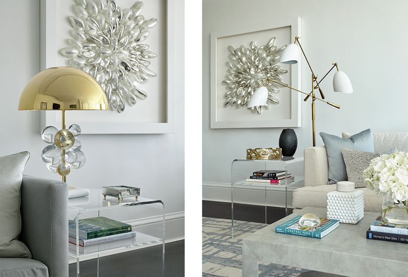 Incorporate Metallic Accents