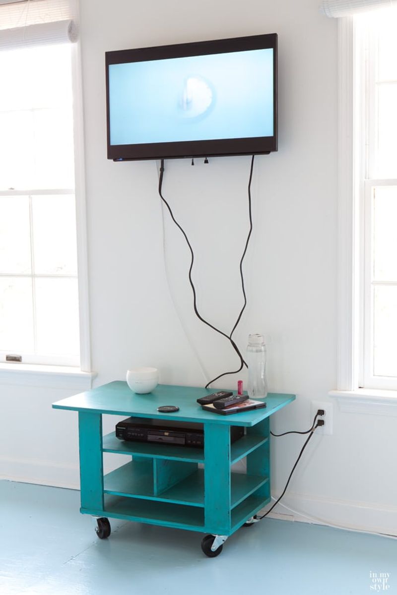 Visible TV Cords