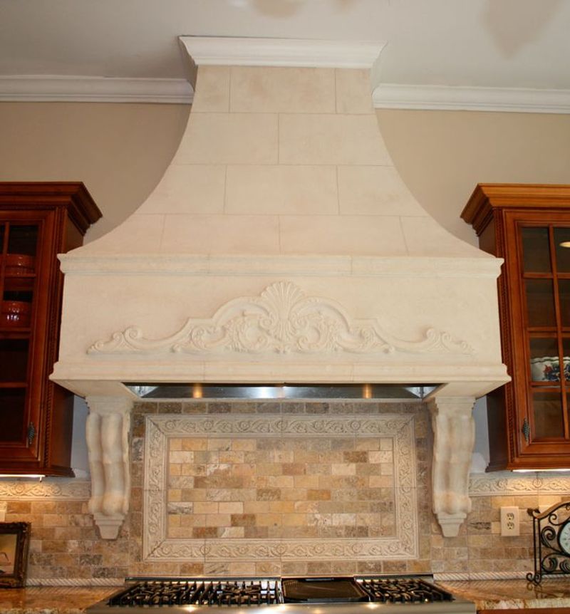 Stone or Plaster Hood Surround