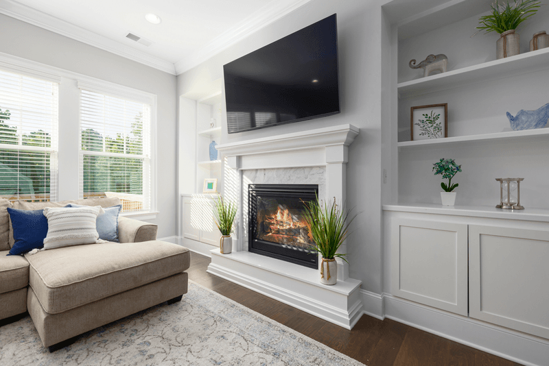 TV Over Fireplace