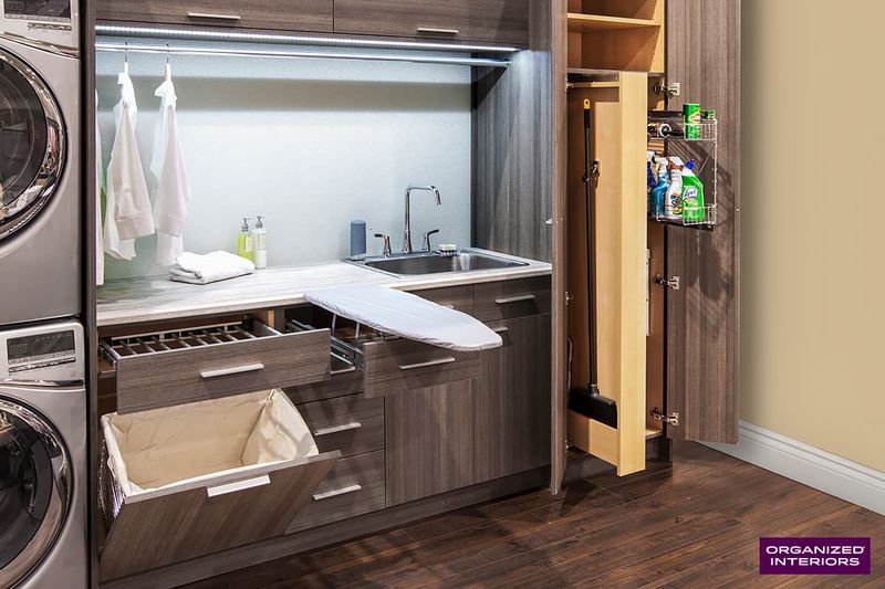 Pull-Out Ironing Board Magic