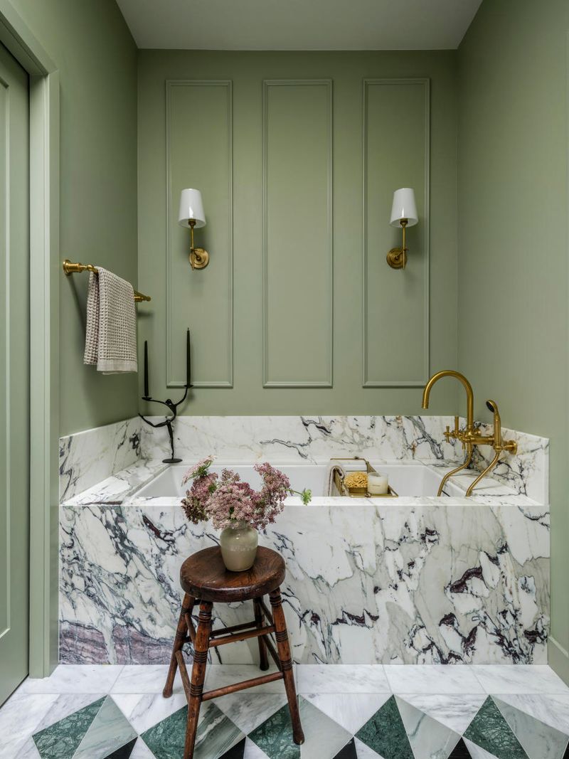 Powder Room That Delights Guests