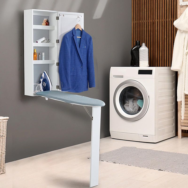 Fold-Down Ironing Board