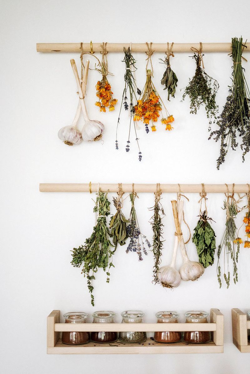 Hanging Herb Drying Racks