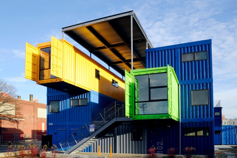 Rhode Island's Multicolor Office Maze