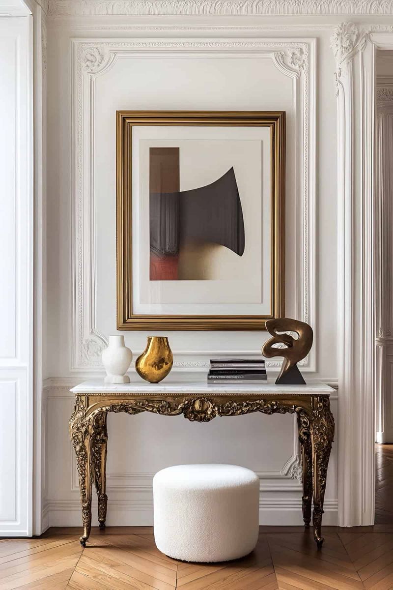 Parisian-Inspired Console Styling