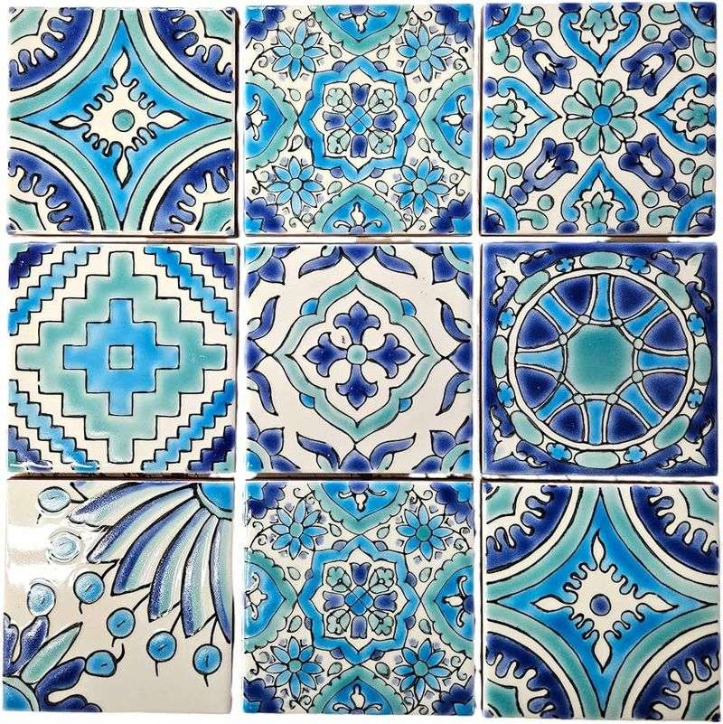 Hand-Painted Ceramic Tiles