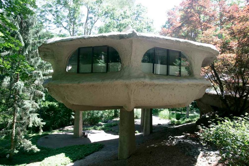 The Mushroom House, Perinton, NY – Built 1971