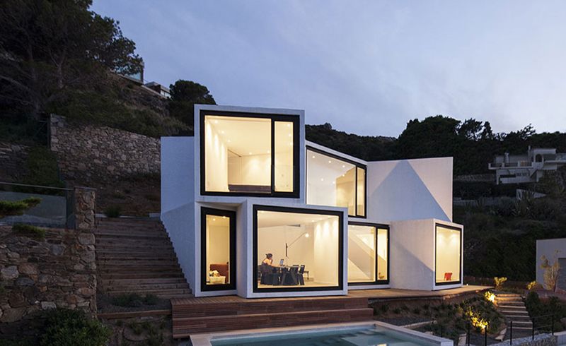 The Sunflower House, Girona, Spain – Built 1975