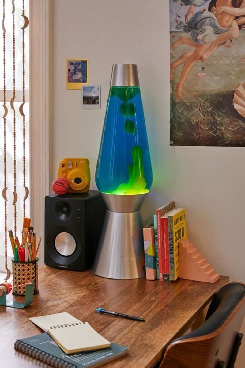 1960s Lava Lamps and Moon Chairs