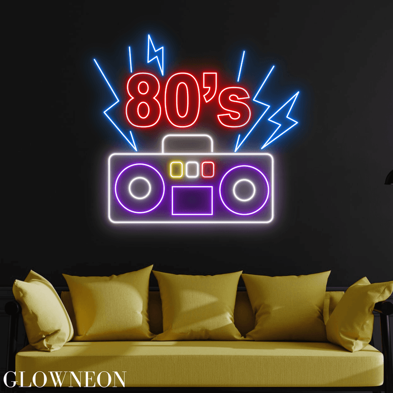 1980s Neon Light Signs