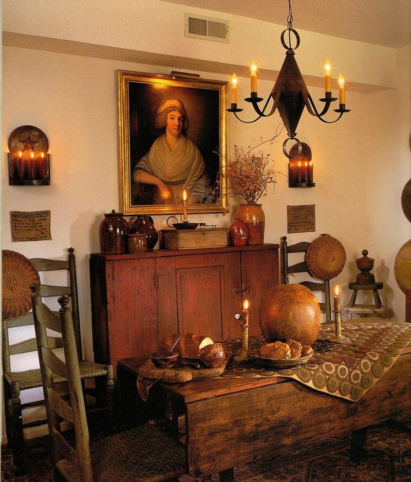 Traditional Warm Spot Near the Hearth
