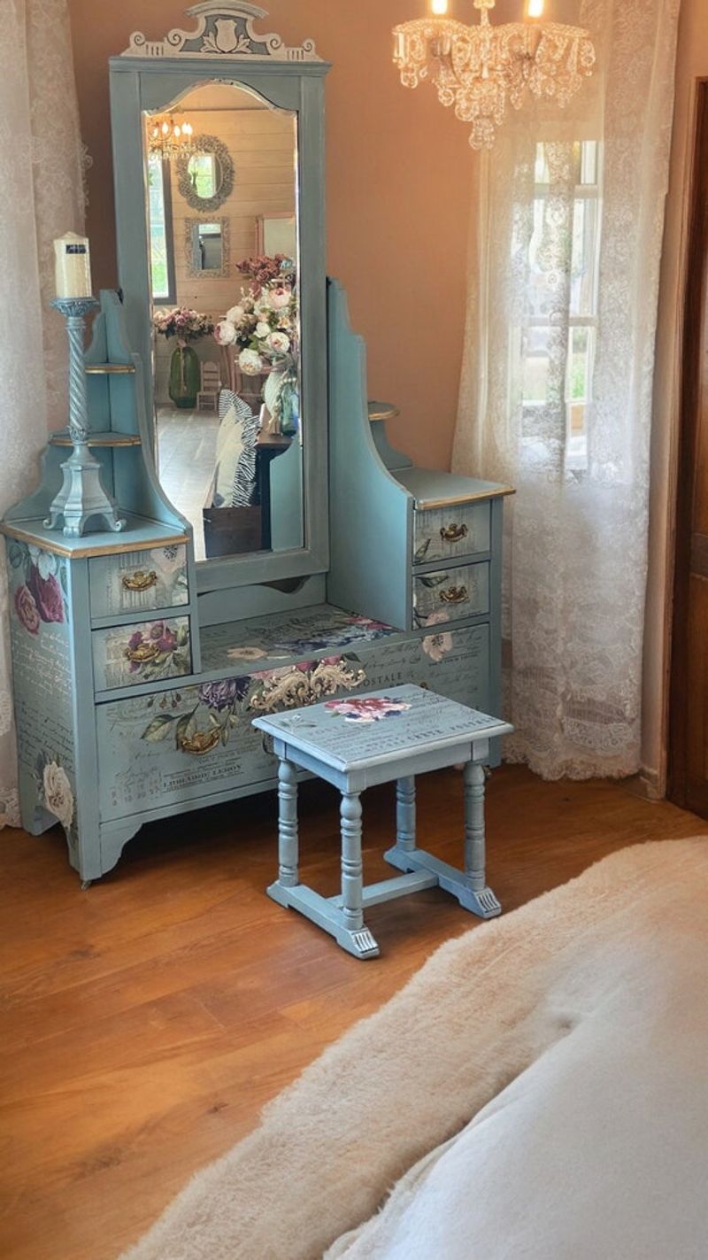 Boudoir with Gilded Mirrors