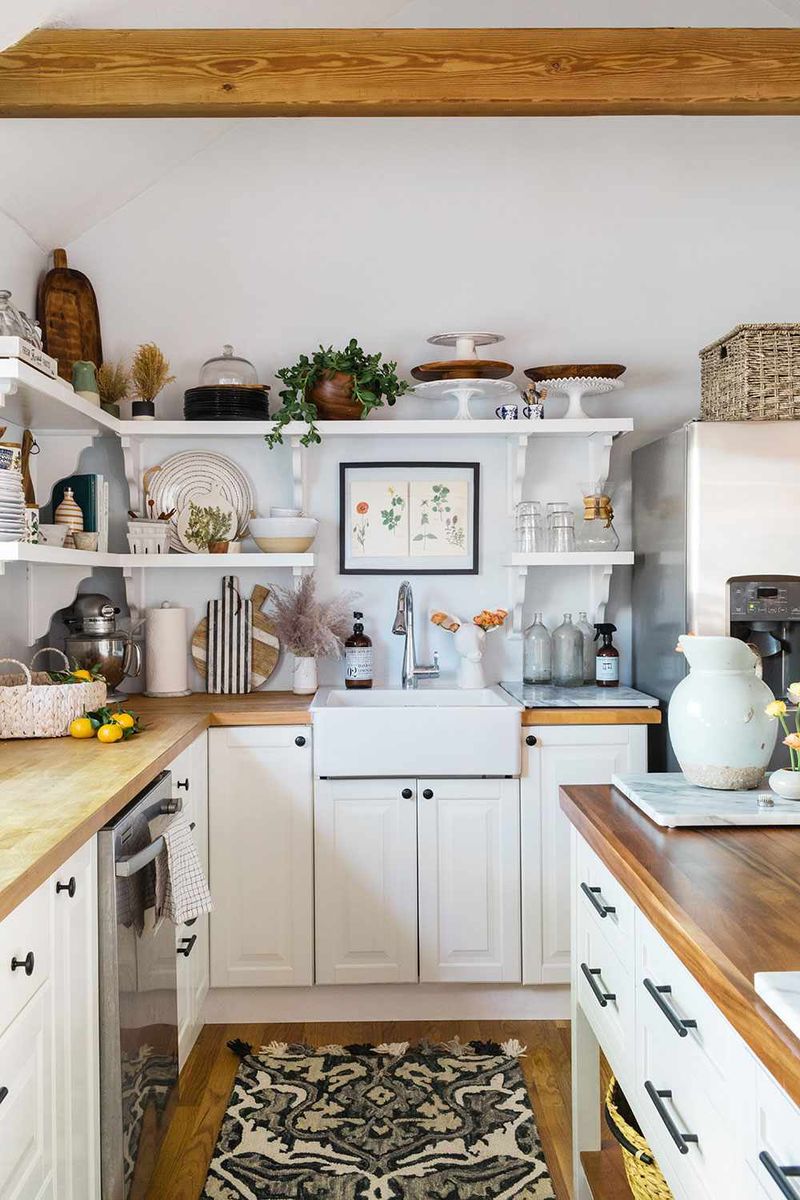 Open Shelving in the Kitchen