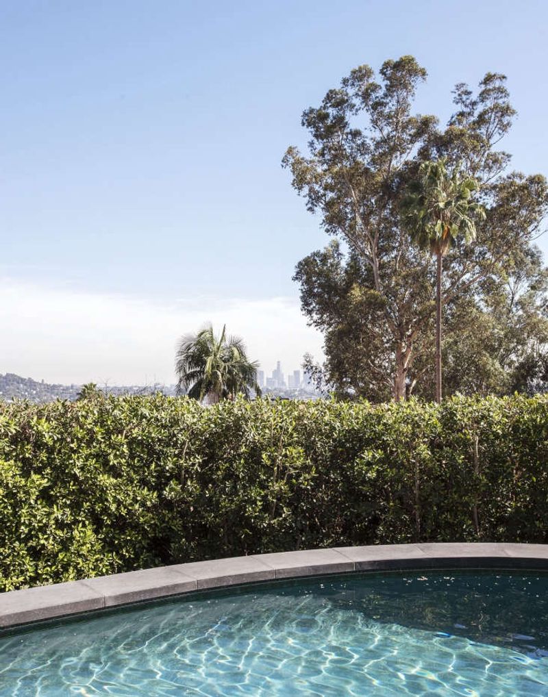 Privacy-Screened Intimate Pool