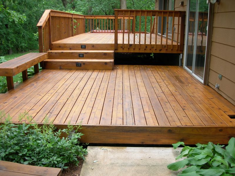 Reduces Natural Deck Aesthetic