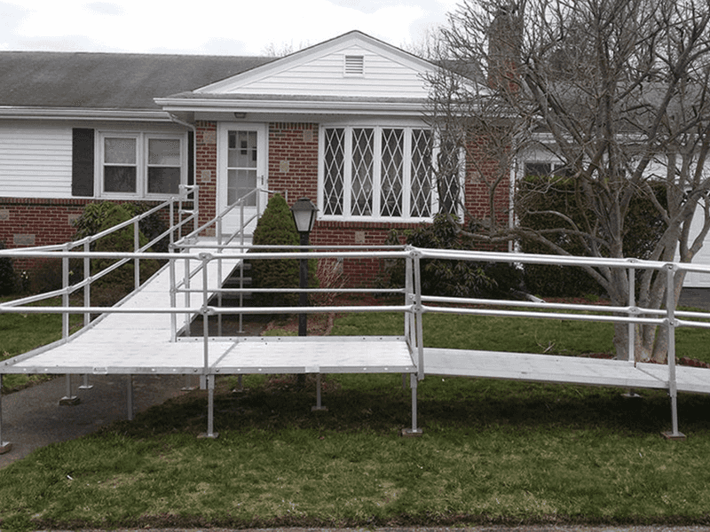 Overbuilt Ramps That Dominate the Facade
