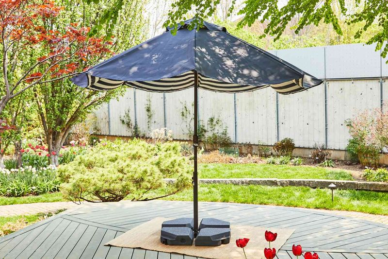 Tiny patio umbrellas