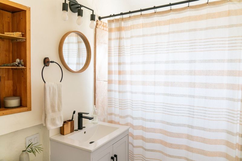 Change your shower curtain