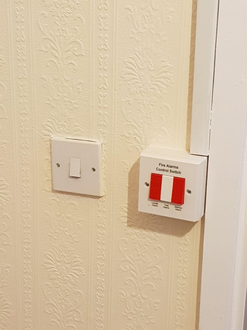 Wall-Mounted Emergency Pull Cords