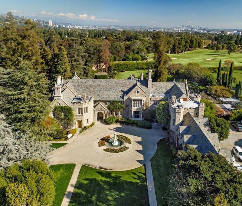 The Playboy Mansion in Los Angeles