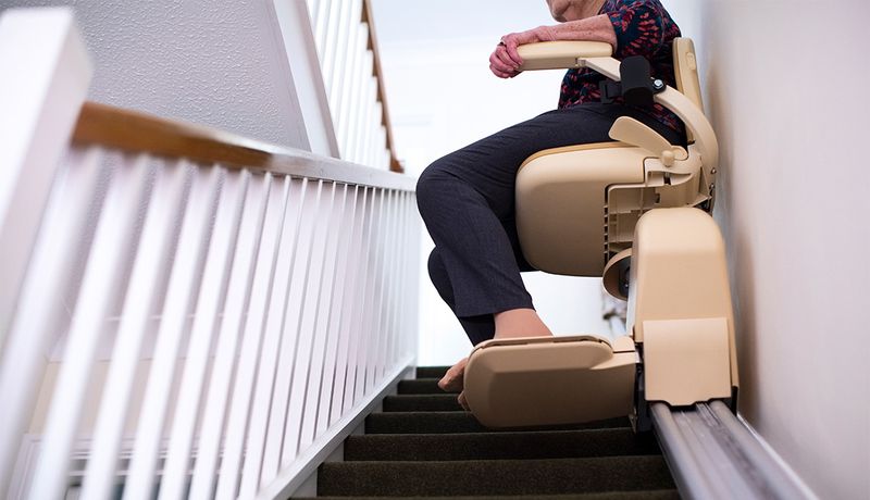 Chair Lifts That Obstruct the Stairs