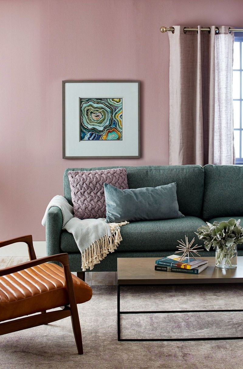 Mauve and Teal Color Schemes