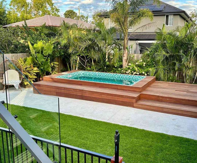 Timber-Frame Exposed Wall Pool